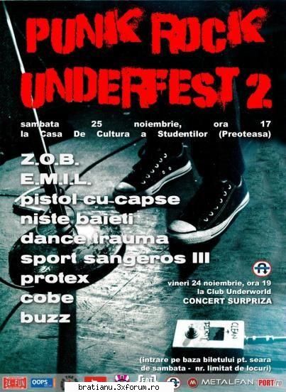 concerte - vineri seara am vazut in Under Nihilistic si - Muzica